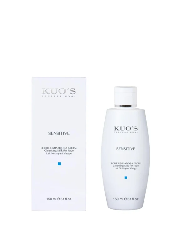 Lait nettoyant pour le visage formulé avec du bisabolol aux propriétés apaisantes et décongestionnantes. Nettoie en douceur sans dessécher ni irriter la peau et ne laisse pas de sensation de tiraillement. Spécialement indiqué pour les peaux sensibles et délicates. MODE D’EMPLOI: Appliquer sur le visage et le cou avec un léger massage circulaire avec bout des doigts. Enlever avec de l’eau et/ou des éponges.